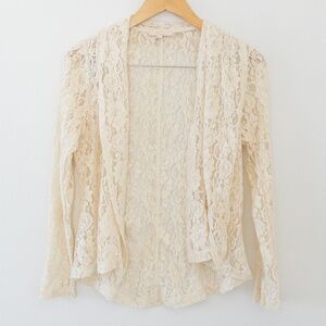 Monteau Lace Blazer Size Small